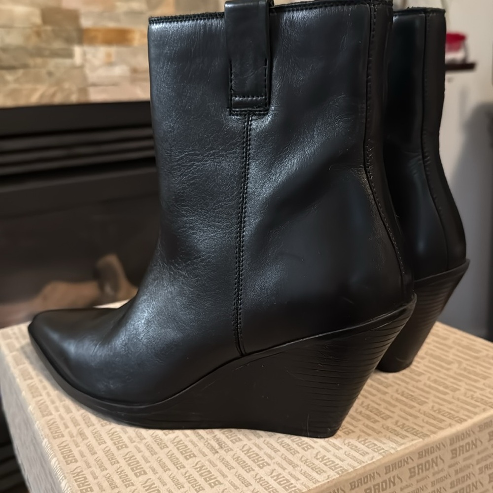 🔥🔥Bronx Black Pointed Ankle Boots🔥🔥